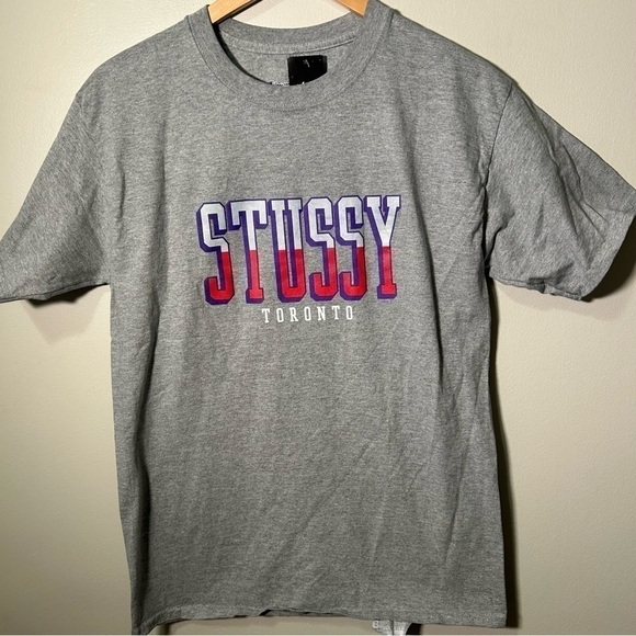 NWT Stussy X  Champion Collab Toronto Tee M - Picture 2 of 6